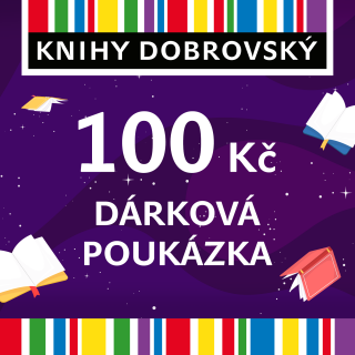 Knihomolská elektronická dárková poukázka 100 Kč - 