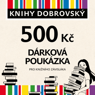 Elektronická dárková poukázka pro knižního závisláka 500 Kč - 
