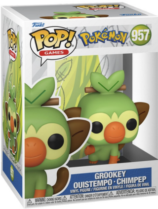 Funko POP Games: Pokemon S14 - Grookey (EMEA) - neuveden