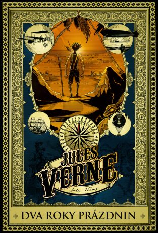 Dva roky prázdnin - Jules Verne,Jiří Miňovský,L. Benett