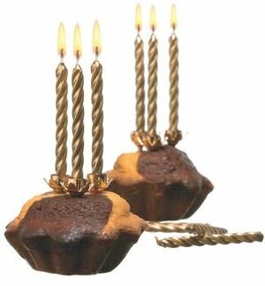 Dortové narozeninové svíčky se stojánky - 