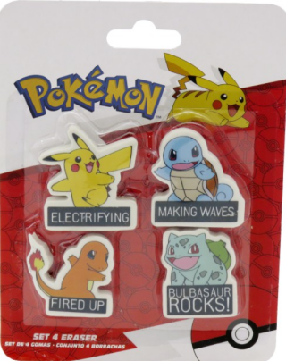 Pokémon Set gum - neuveden