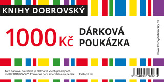 Dárková poukázka 1000 Kč (kamenná prodejna) - 