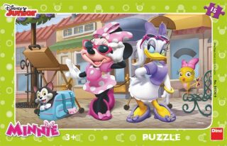 Minnie na Montmartru - puzzle 15 dílků - Walt Disney