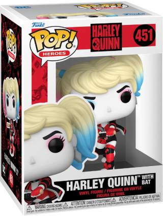 Funko POP Heroes: DC - Harley Quinn with Bat - neuveden