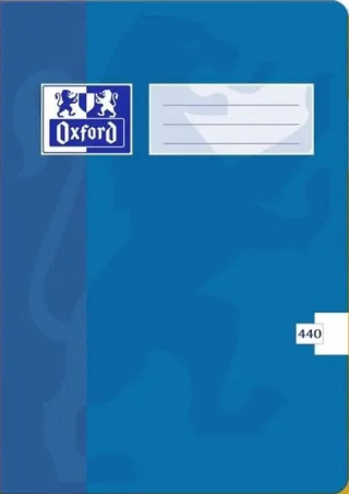 Školní sešit Oxford 440 (poškozené) - neuveden