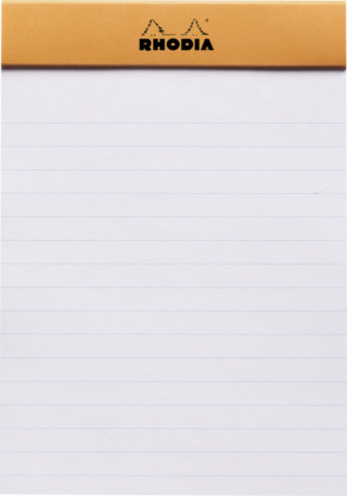 Vytrhávací zápisník Rhodia A6 linkovaný, 80 listů - 