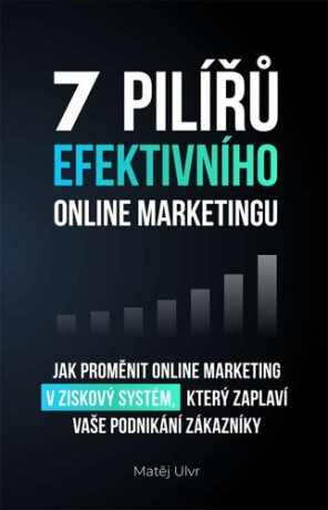 7 pilířů efektivního marketingu - Jak proměnit online marketing v ziskový systém, který za - Matěj Ulvr