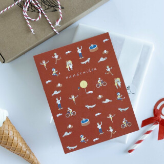 Be Nice EKO Památníček - červený - 