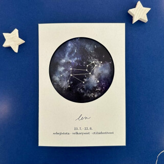 Be Nice EKO Přání Znamení zvěrokruhu - Lev - 