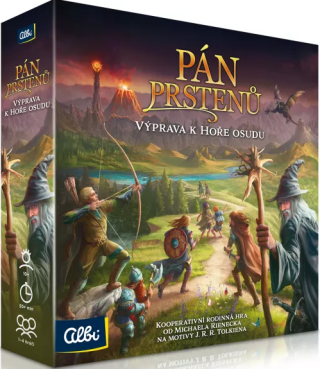 Pán prstenů - Výprava k Hoře osudu (poškozená) - 