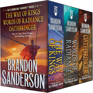 Stormlight Archive MM Boxed Set I, Books 1-3: The Way of Kings, Words of Radiance, Oathbringer - Brandon Sanderson