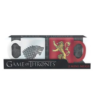 Hrnečky Game of Thrones - Stark a Lannister (110 ml) - neuveden