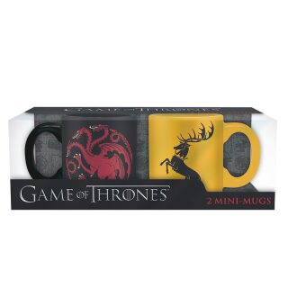 Hrnek Game of Thrones - Targaryen a Baratheon (110 ml) - neuveden