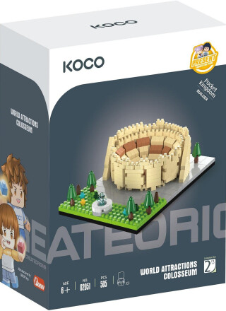 Stavebnice mini Koloseum 505 ks - neuveden