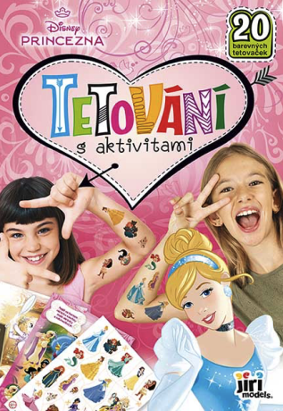 Tetování s aktivitami Princezny - neuveden