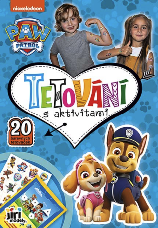 Tetování s aktivitami Tlapková patrola - neuveden