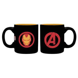 Hrnečky Marvel 110ml set 2ks Iron Man & Spider-Man - neuveden