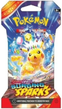 Pokémon TCG: Scarlet & Violet 08 Surging Sparks - 1 Blister Booster - 
