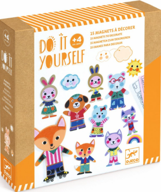DIY Magnety k dotvoření Funky family - 
