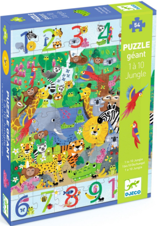 Vyhledávací puzzle Džungle - 54 pcs - 