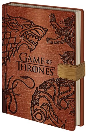 Zápisník Game of Thrones - Sigils (A5) - neuveden