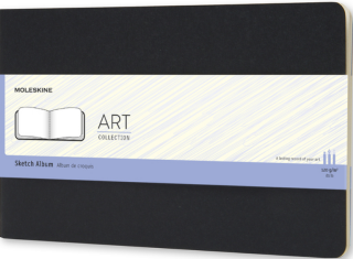 Skicář Moleskine Album, L - černý - 