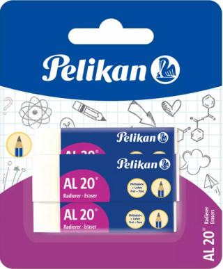 Guma na tužku Pelikan AL 20 3 ks - 