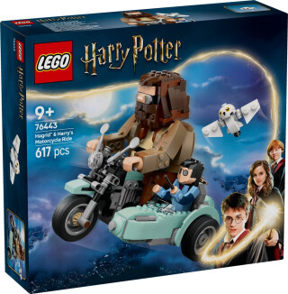 LEGO® Harry Potter™ 76443 Hagrid™ a Harry na motorce - neuveden