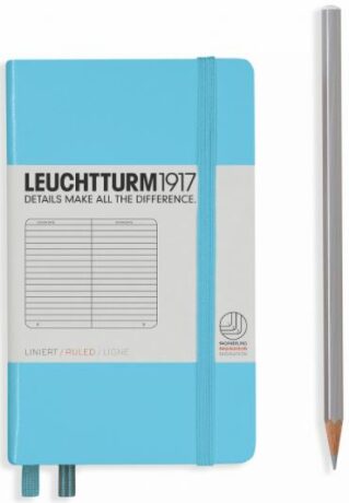 Zápisník Leuchtturm1917 Ice Blue Pocket linkovaný - 