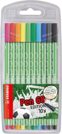STABILO Pen 68 Green Edition (10 ks) - 
