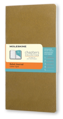 Moleskine - notes - linkovaný, žlutohnědý S - 