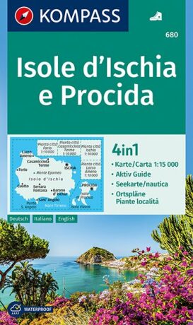 Isole d´Ischia e Procida 1:15 000 / turistická mapa KOMPASS 680 - neuveden