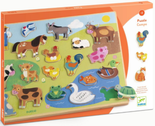 Vkládací puzzle Farma - neuveden