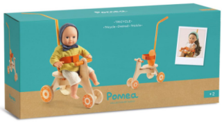 Pomea tříkolka pro panenky - neuveden