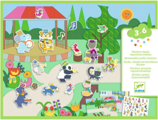 Samolepkové tvoření Hudebníci - neuveden