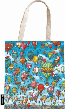 Pierre the Maze Detective / Balloon Festival/Sunset Ride / Canvas Bag / - 