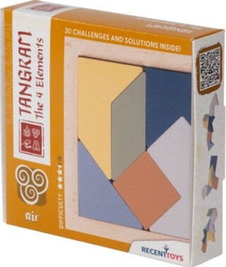 RECENTTOYS Tangram 4 elementy - vzduch - neuveden