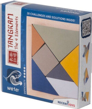 RECENTTOYS Tangram 4 elementy - voda - neuveden