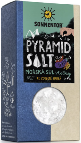 Pyramidální sůl z Řecka (koření, bio, 65 g) - 
