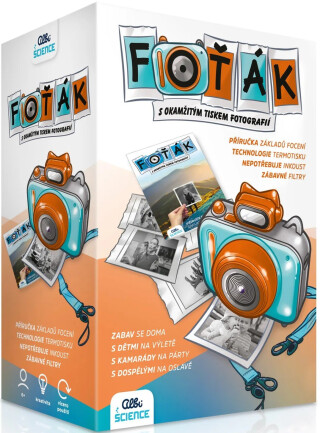 Modrý foťák s termotiskem - 