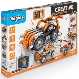 Engino: Creative Builder 50v1 s motorkem - neuveden