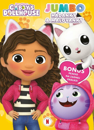 Gabikin kúzelný domček - JUMBO hádanky a maľovanky - 