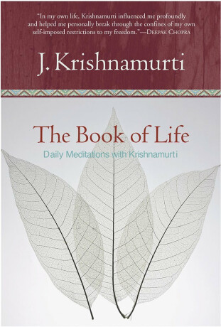 Book of Life - Jiddu Krishnamurti