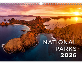 Kalendář nástěnný 2026 - National Parks - 