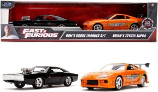 Rychle a zběsile Twin Pack Toyota Supra a Dodge Charger 1:32 - 