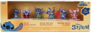 Stitch Kovové sběratelské nanofigurky 1,65