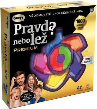 QUIZY Pravda nebo lež Premium - -