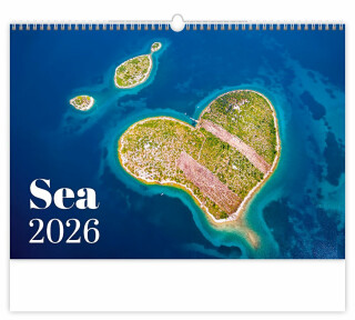 Kalendář 2026 - Sea - 
