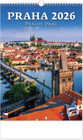 Kalendář 2026 - Praha/Prague/Prag - neuveden